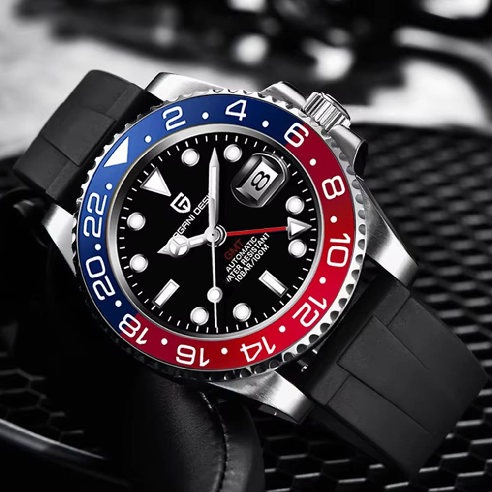 Cycling Zones - 40mm 파가니 디자인 GMT 남성 시계