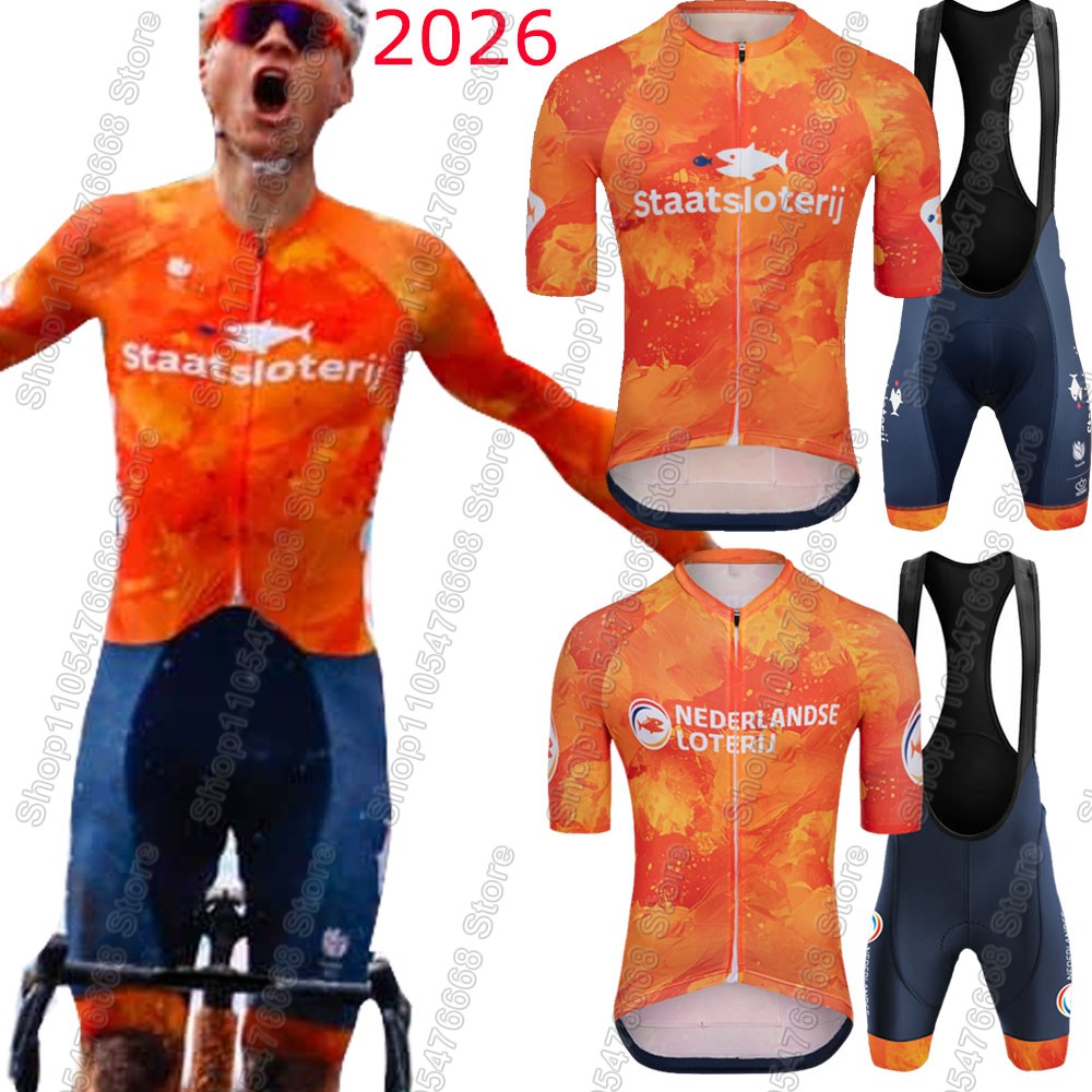 Cycling Commuter Shorts - 네덜란드 사이클링 저지 2026 세트 네덜란드