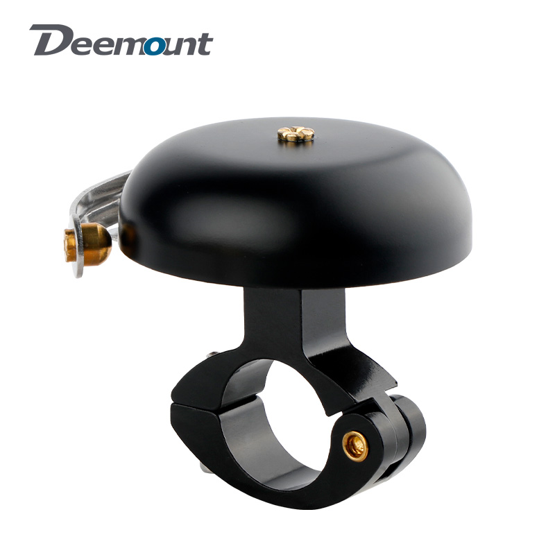 Bell Handlebar Ring - Deemount 클래식 사이클 황동 벨, 왼손