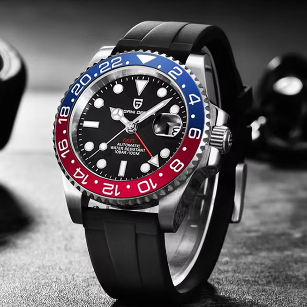 40mm 파가니 디자인 GMT 남성 시계 클래식 럭셔리 - Cycling Zones 리뷰 및 가격