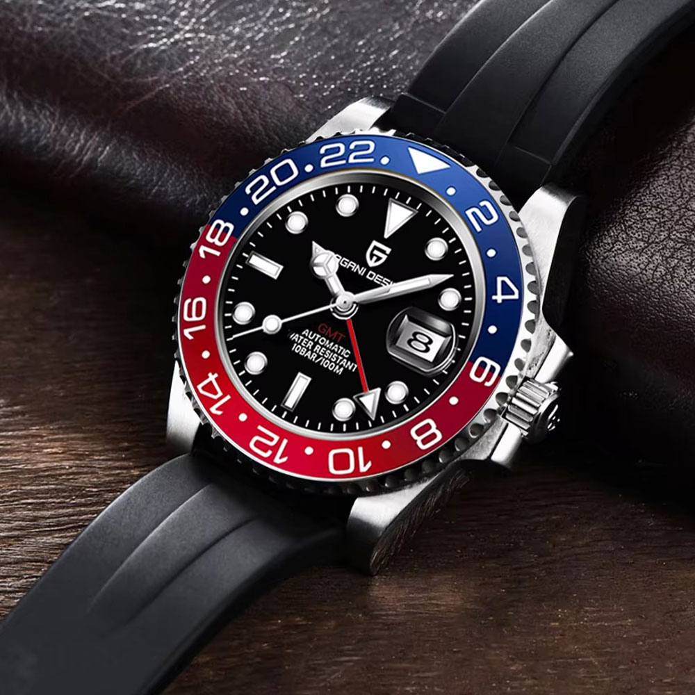 40mm 파가니 디자인 GMT 남성 시계 클래식 럭셔리 - Cycling Zones 리뷰 및 가격