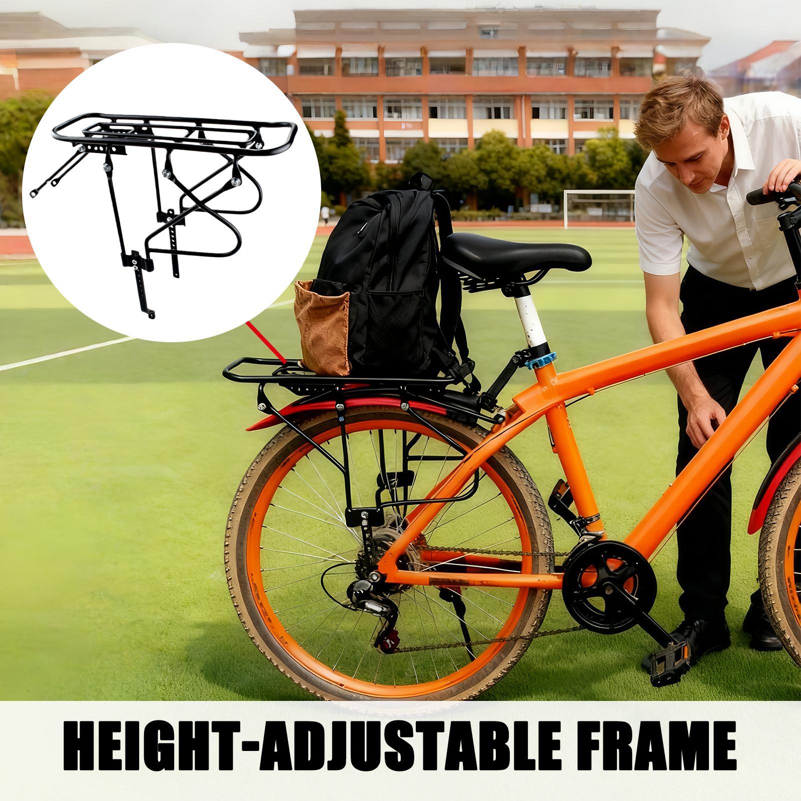 자전거 후면 랙 200kg 용량 조절 가능한 강철 자전 - Cycling Commuting 리뷰 및 가격