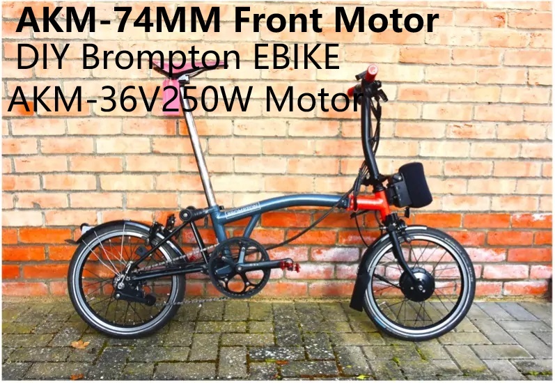 전기 브롬톤 자전거 모터, AKM 36V 250W, 전 - Dynamo Hub Front 리뷰 및 가격