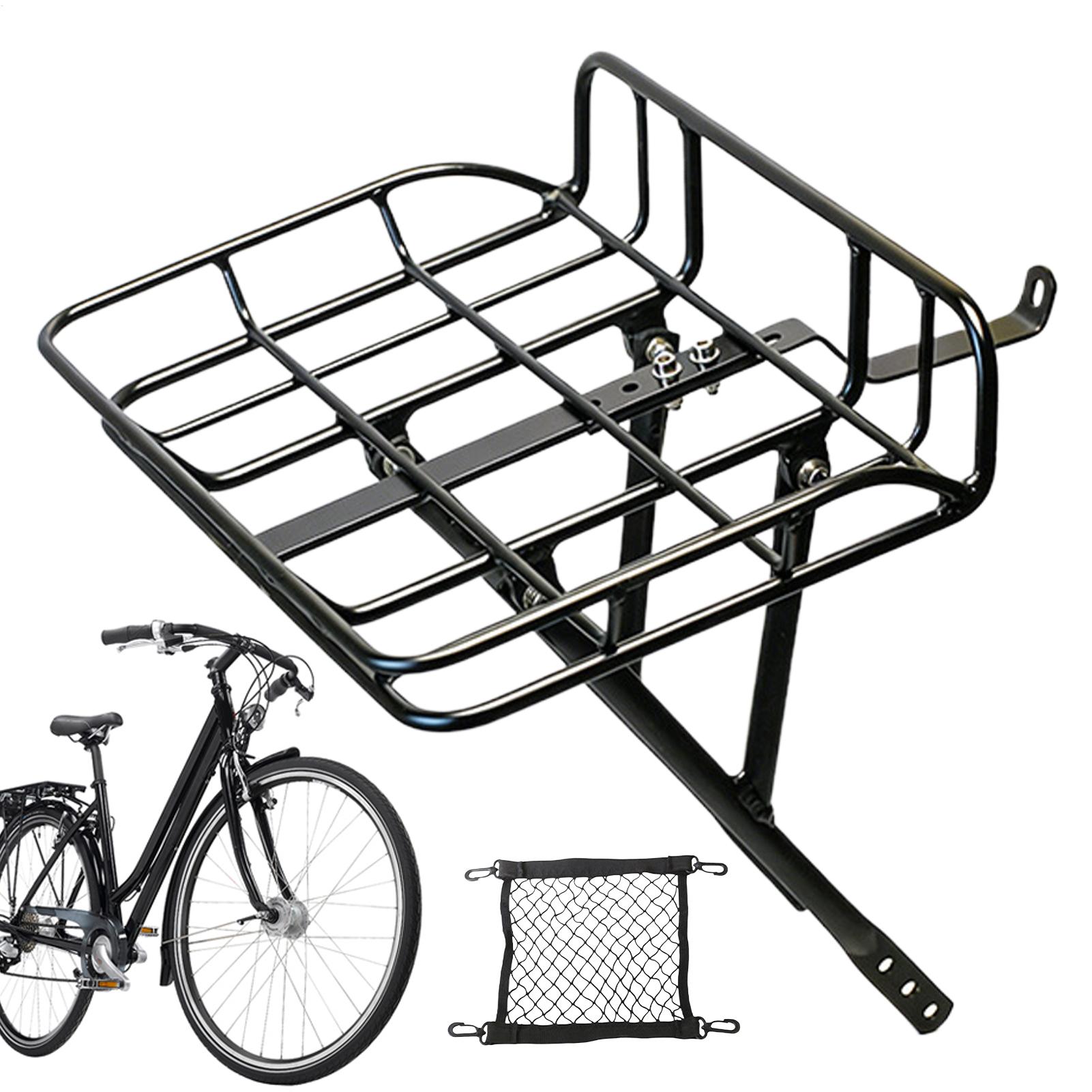 퀵 릴리스 프론트 자전거 바구니, 대용량 금속 카고 바 - Cycling Commuting 리뷰 및 가격