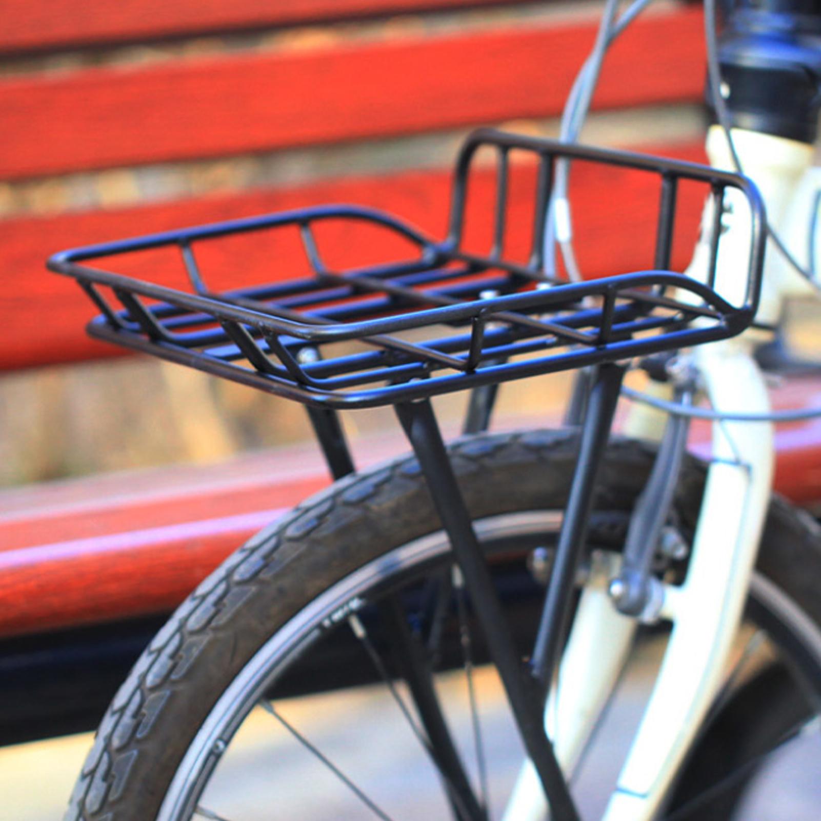 퀵 릴리스 프론트 자전거 바구니, 대용량 금속 카고 바 - Cycling Commuting 리뷰 및 가격