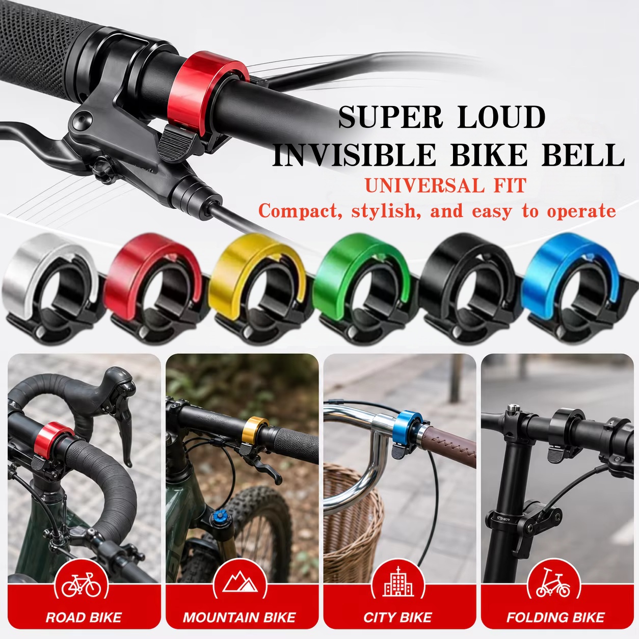 합금 자전거 벨 시끄러운 선명한 사운드 핸들바 경적 경 - Bell Handlebar Ring 리뷰 및 가격