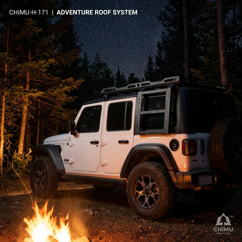 【CHIMU HOME】 랭글러 JL JLU 2018+용 - Cargo Rack Aluminum 리뷰 및 가격
