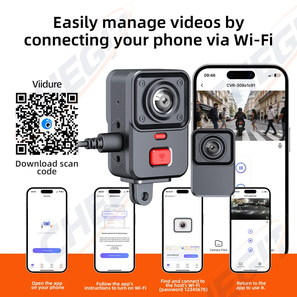 2채널 카메라 오토바이 DVR 2K HD WiFi &  - Cycling Loop 리뷰 및 가격