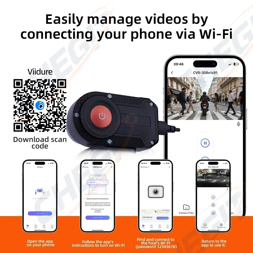 2026 2K 오토바이 DVR WiFi IP66 방수  - Cycling Loop 리뷰 및 가격